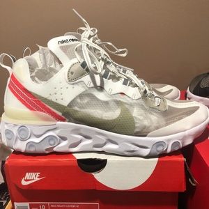 Nike element react 87 sail/ light bone